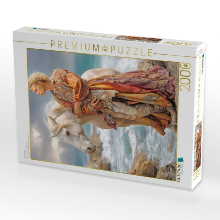 Pferdeliebe - CALVENDO Foto-Puzzle'