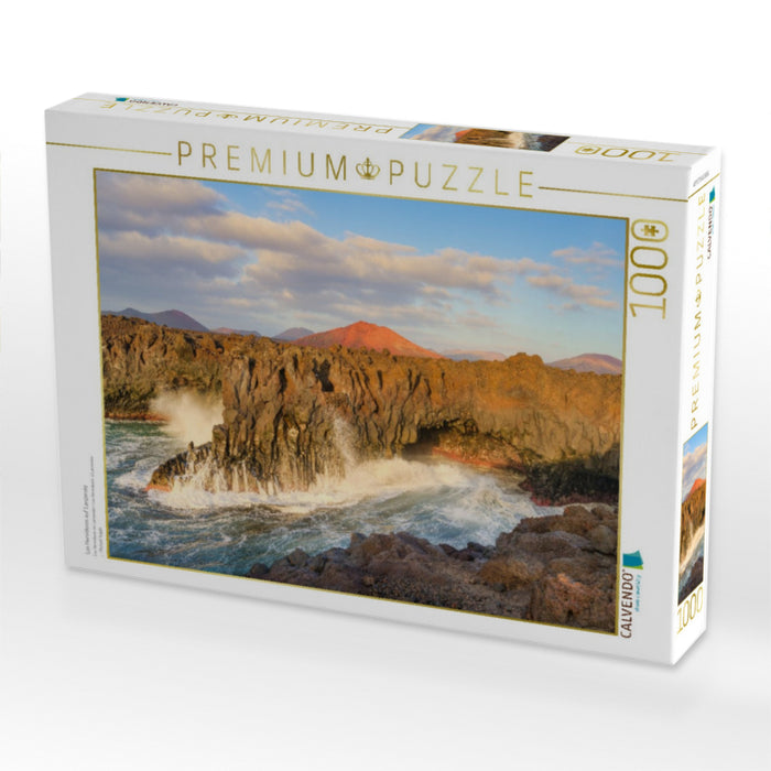 Los Hervideros auf Lanzarote - CALVENDO Foto-Puzzle'