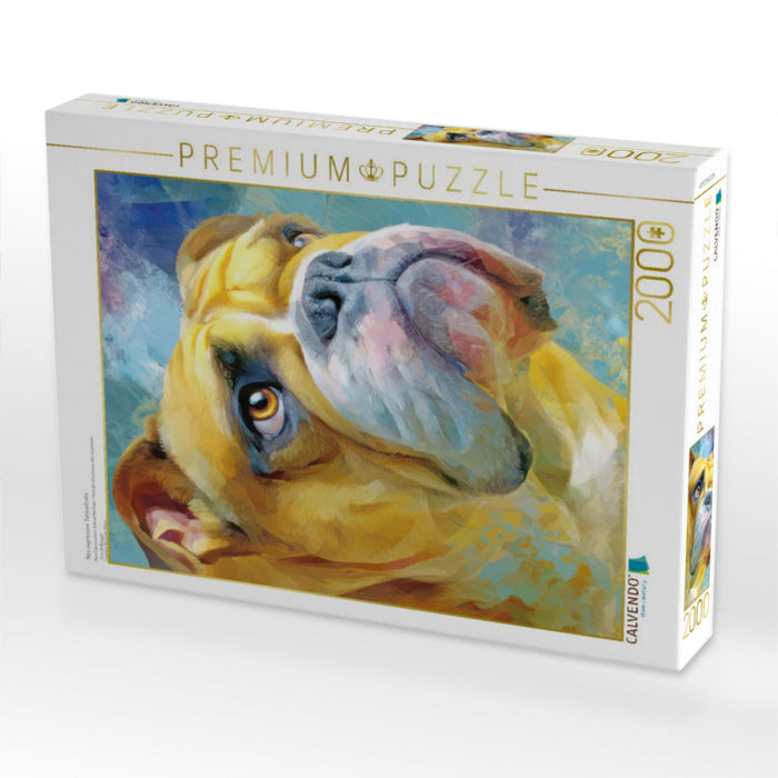 Neo expressive Tierportraits - CALVENDO Foto-Puzzle'