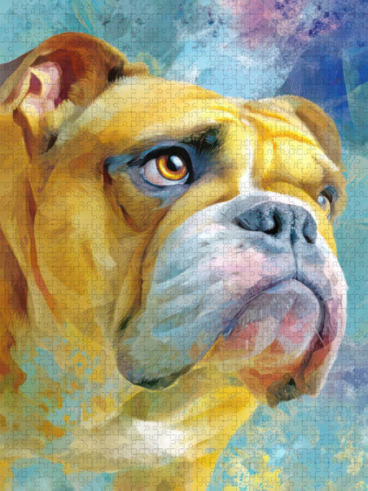 Neo expressive Tierportraits - CALVENDO Foto-Puzzle'