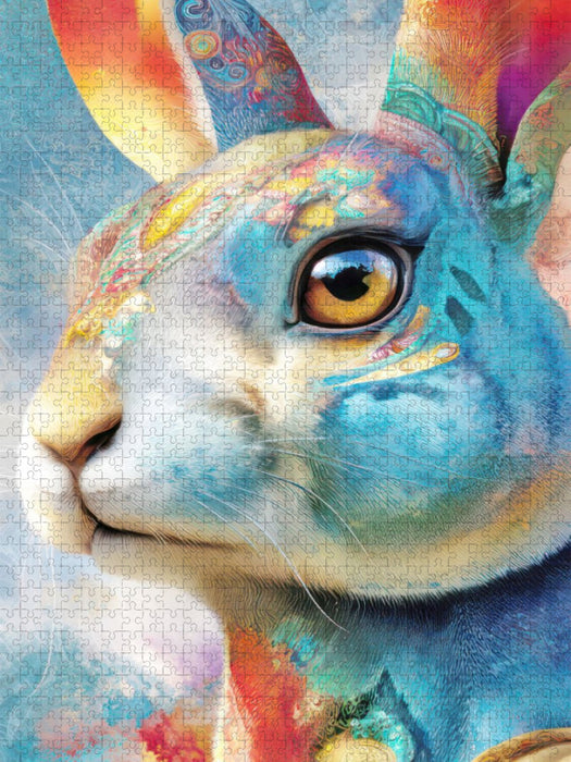 Neo expressive Tierportraits - CALVENDO Foto-Puzzle'