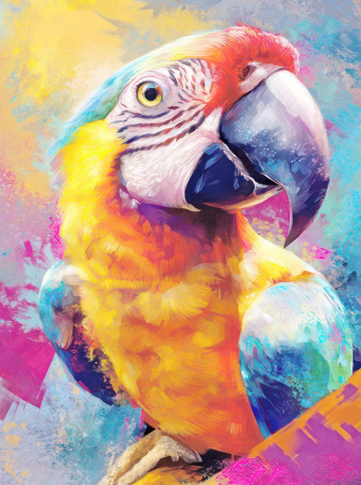 Neo expressive Tierportraits - CALVENDO Foto-Puzzle'