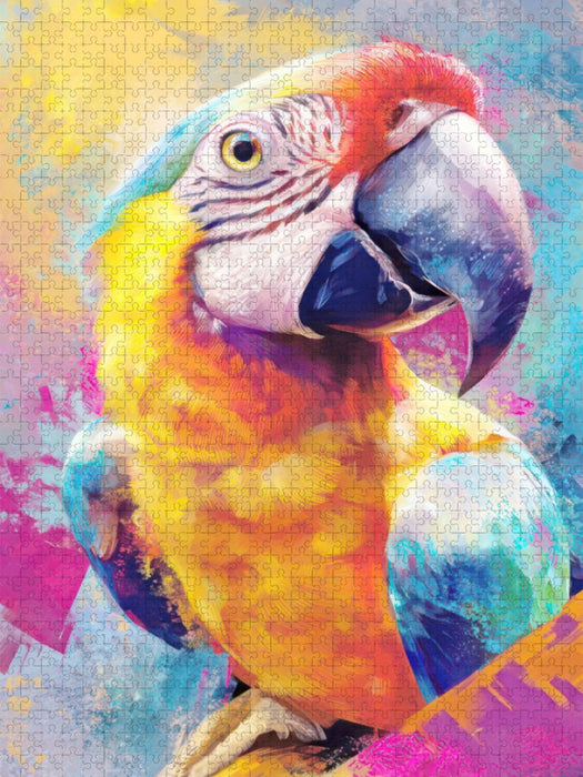 Neo expressive Tierportraits - CALVENDO Foto-Puzzle'