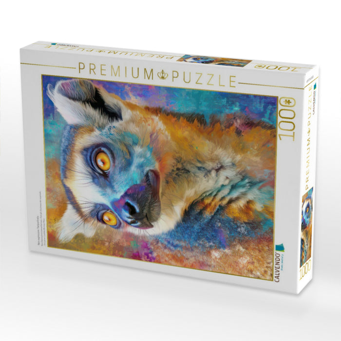 Neo expressive Tierportraits - CALVENDO Foto-Puzzle'