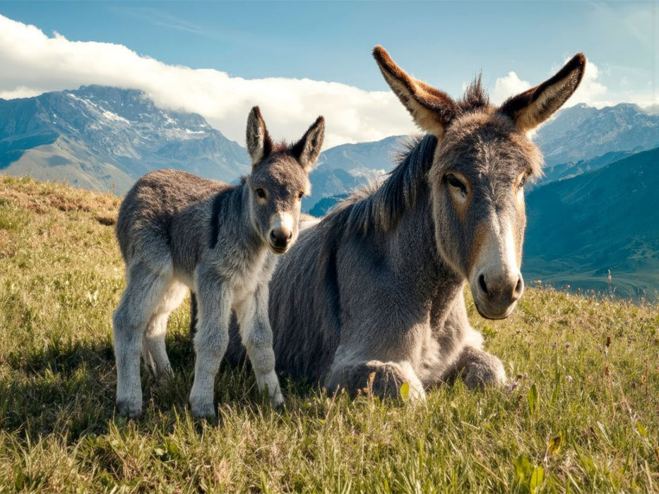 Wir genießen diesen Frühlingstag gemeinsam - CALVENDO Foto-Puzzle'