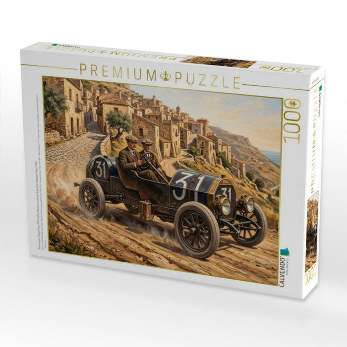 Rennsieger Targa Florio 1913: Felice Nazzaro und sein Eigenbau Nazzaro Tipo 2/4.4. - CALVENDO Foto-Puzzle'