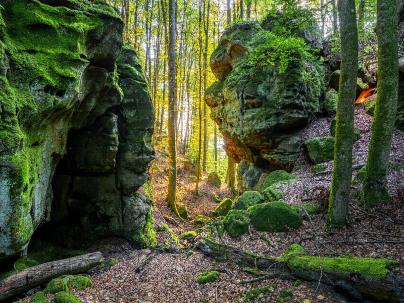 Mythische Felslandschaft in der Teufelsschlucht - CALVENDO Foto-Puzzle'