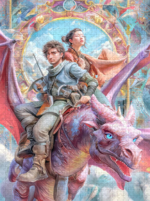 Fantasiehelden für einen Tag - CALVENDO Foto-Puzzle'