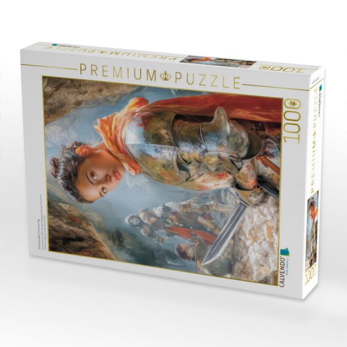Fantasiehelden für einen Tag - CALVENDO Foto-Puzzle'