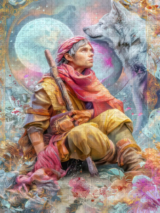 Fantasiehelden für einen Tag - CALVENDO Foto-Puzzle'