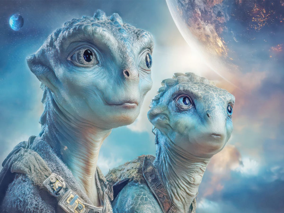 Science-Fiction - Kosmische Abenteuer - CALVENDO Foto-Puzzle'