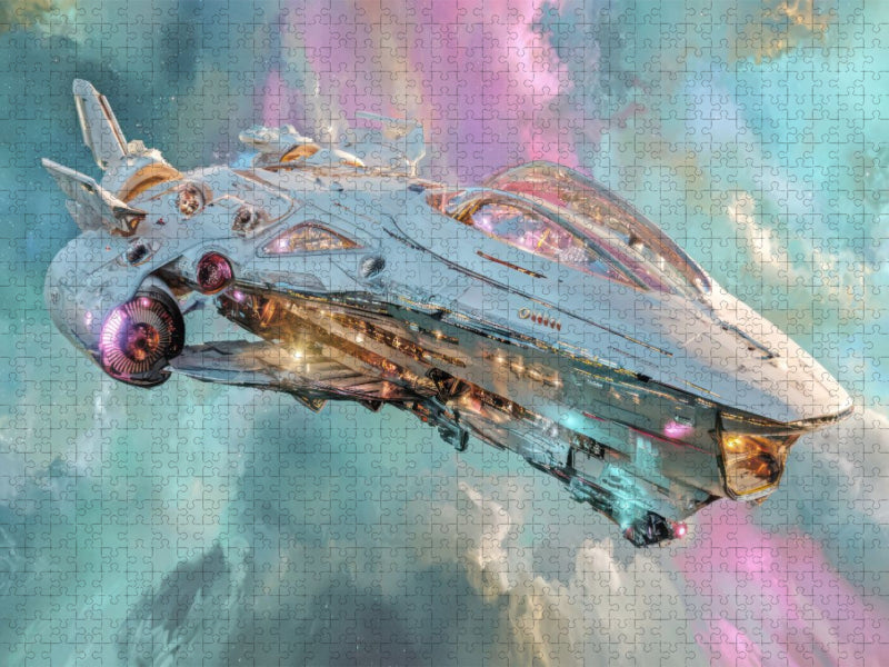 Science-Fiction - Kosmische Abenteuer - CALVENDO Foto-Puzzle'