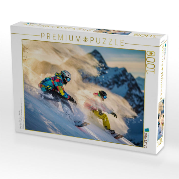 Mehr Flow. Mehr Speed. Mehr du. - CALVENDO Foto-Puzzle'