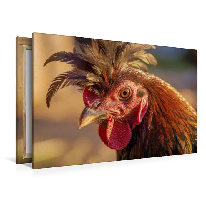 Premium Textil-Leinwand Selten, sanft und ein echter Hingucker im Stall.