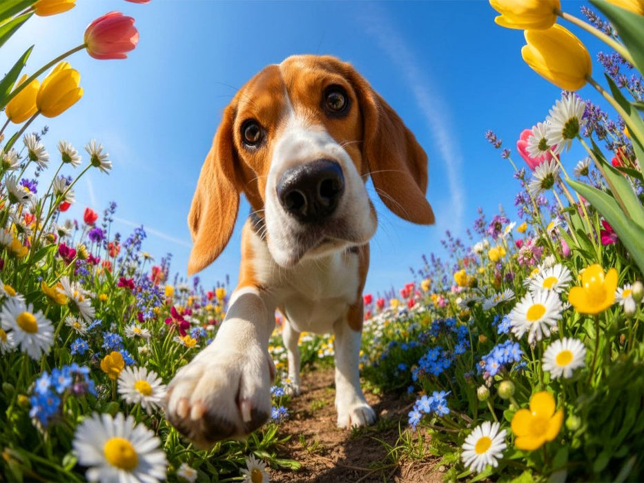 Beagle - CALVENDO Foto-Puzzle'