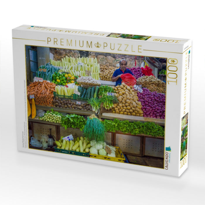 Central Market Port Louis - CALVENDO Foto-Puzzle'