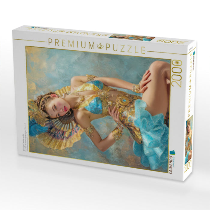 Zirkusgirls - Im Pin-up Stil - CALVENDO Foto-Puzzle'