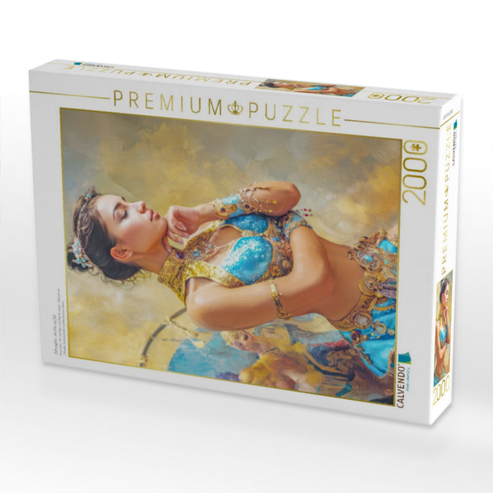 Zirkusgirls - Im Pin-up Stil - CALVENDO Foto-Puzzle'