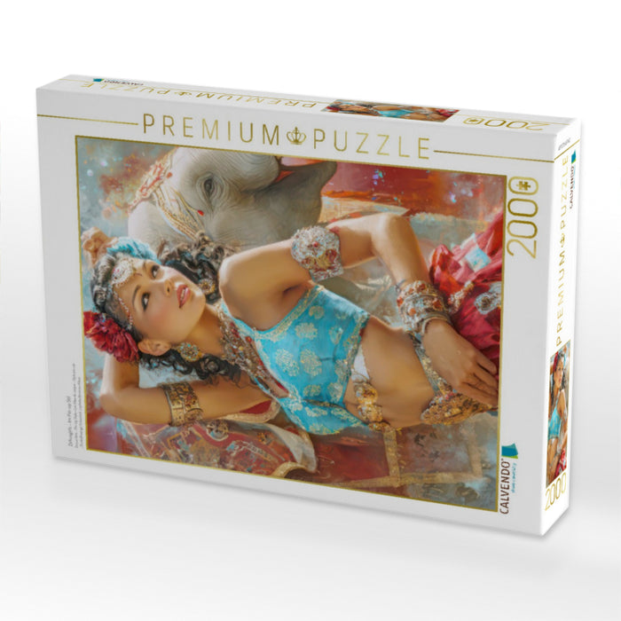 Zirkusgirls - Im Pin-up Stil - CALVENDO Foto-Puzzle'