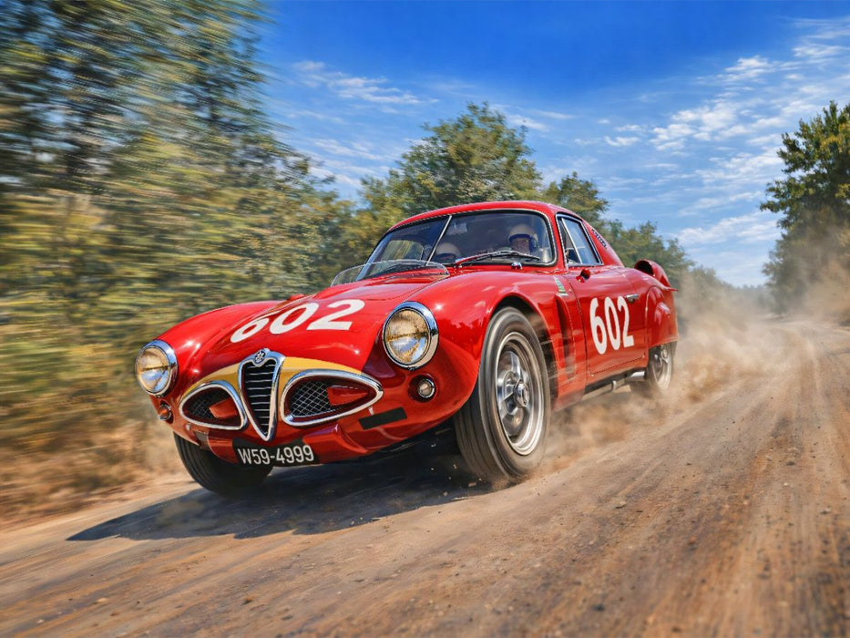 Mille Miglia: Platz 2 belegte 1953 der Argentinier Juan Manuel Fangio mit einem Alfa Romeo 6C 3000. - CALVENDO Foto-Puzzle'