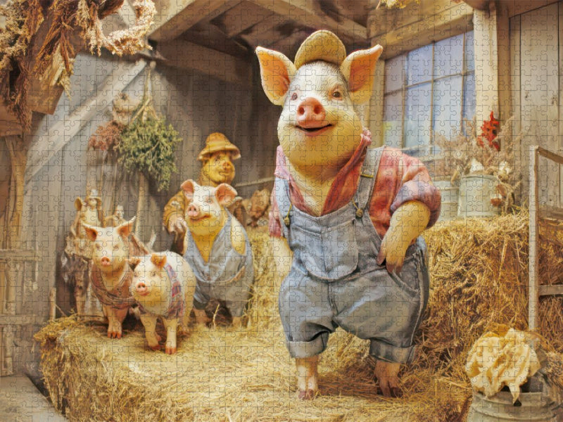 Tierische Berufe - CALVENDO Foto-Puzzle'