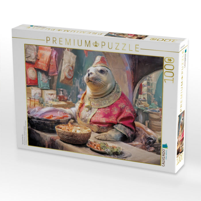 Tierische Berufe - CALVENDO Foto-Puzzle'