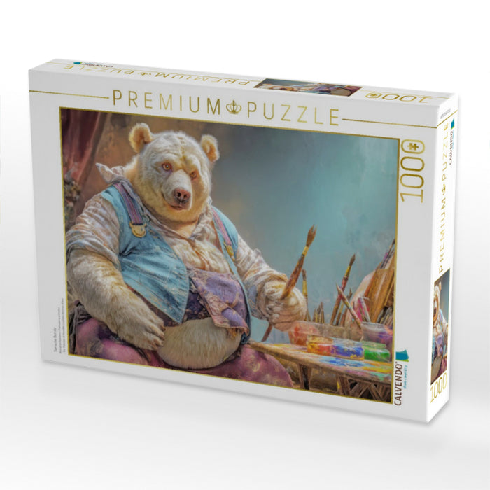 Tierische Berufe - CALVENDO Foto-Puzzle'
