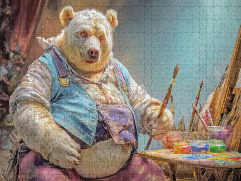 Tierische Berufe - CALVENDO Foto-Puzzle'
