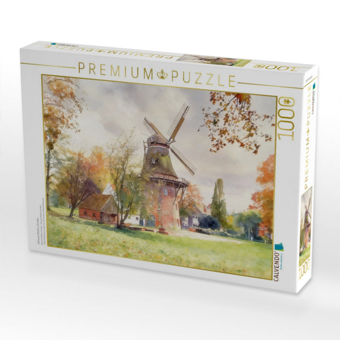 Johanna Mühle in Emden - CALVENDO Foto-Puzzle'