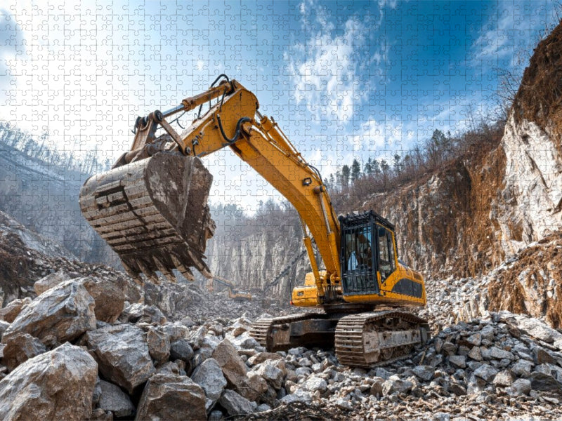 Im Reich von Fels und Staub - CALVENDO Foto-Puzzle'