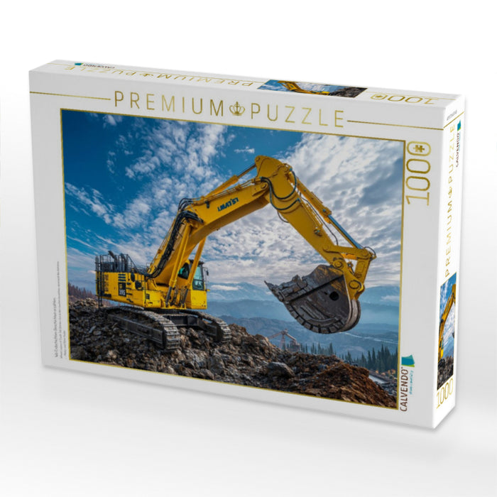 Wo Erdschichten Geschichten erzählen - CALVENDO Foto-Puzzle'