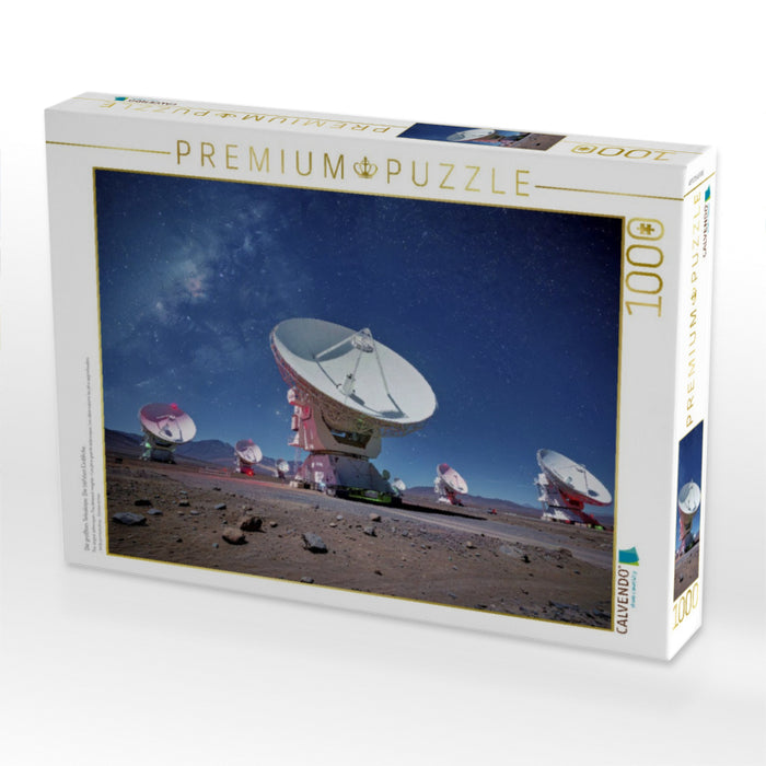 Die größten Teleskope. Die tiefsten Einblicke. - CALVENDO Foto-Puzzle'