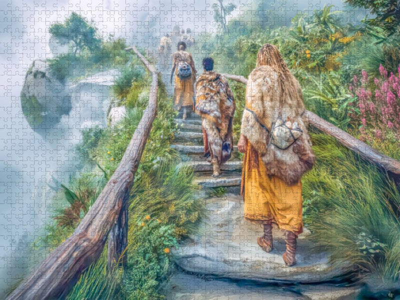 Geheimnisvolle Orte - CALVENDO Foto-Puzzle'