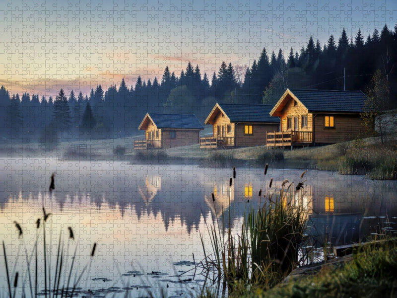 Wo die Zeit langsamer wird und das Herz schneller schlägt. - CALVENDO Foto-Puzzle'