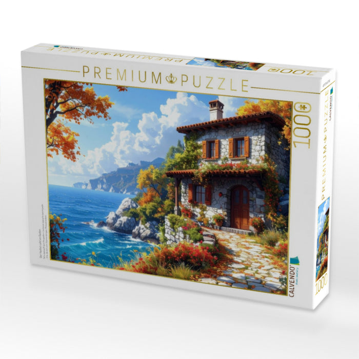 Der Herbst naht im Garten - CALVENDO Foto-Puzzle'