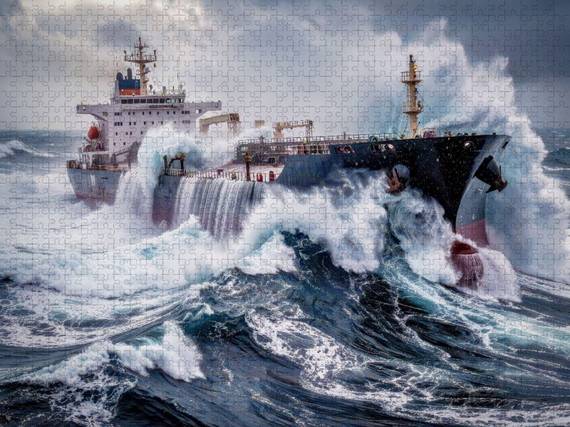 Ein Motiv aus dem Kalender Die größten Öltanker - Weltweit - CALVENDO Foto-Puzzle'