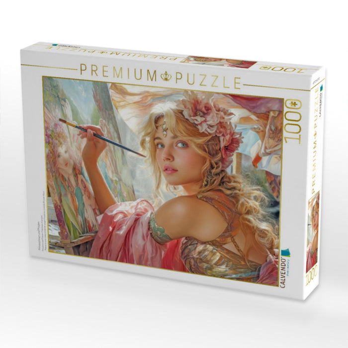 Prinzessinnen und Prinzen - CALVENDO Foto-Puzzle'