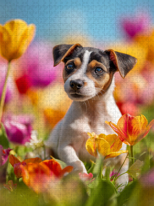 Tulpen sind toll… zum Reinbeißen! - CALVENDO Foto-Puzzle'