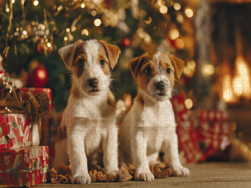Weihnachtszauber mit Kuschelfaktor - CALVENDO Foto-Puzzle'