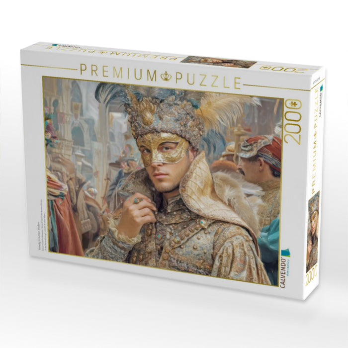 Venedig in bunten Werken - CALVENDO Foto-Puzzle'