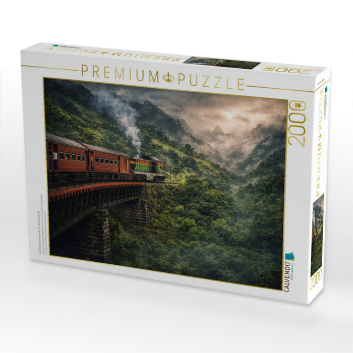 Auf SAuf Schienen durch das Hochland - CALVENDO Foto-Puzzle'