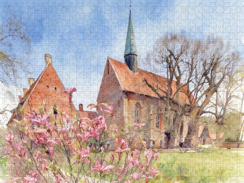 Stift Börstel - CALVENDO Foto-Puzzle'
