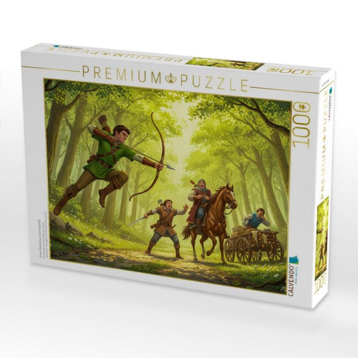 Erster Überfall aus dem Hinterhalt - CALVENDO Foto-Puzzle'