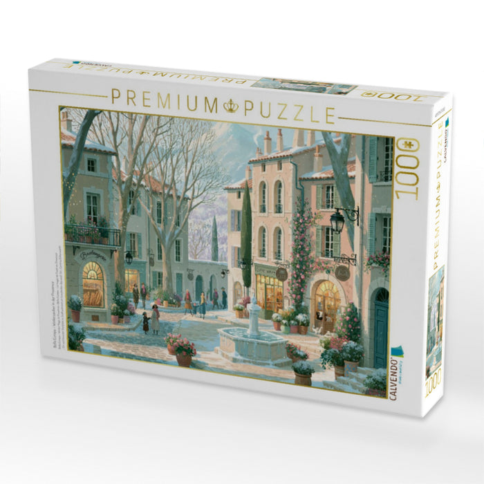 Bella Europa - Winterzauber in der Provence - CALVENDO Foto-Puzzle'