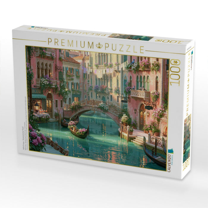 Bella Europa - Venezianischer Kanal - CALVENDO Foto-Puzzle'