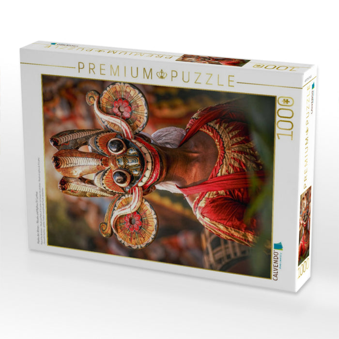 Maske der Ahnen – Rituale und Mythos Sri Lankas - CALVENDO Foto-Puzzle'