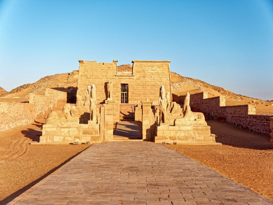 Tempel von Wadi Sebua - CALVENDO Foto-Puzzle'