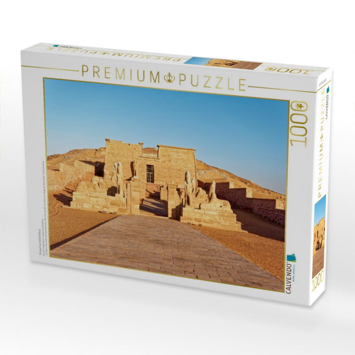 Tempel von Wadi Sebua - CALVENDO Foto-Puzzle'