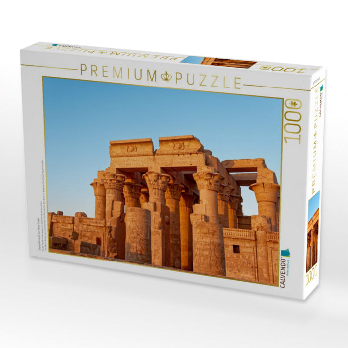 Doppeltempel von Kom Ombo - CALVENDO Foto-Puzzle'