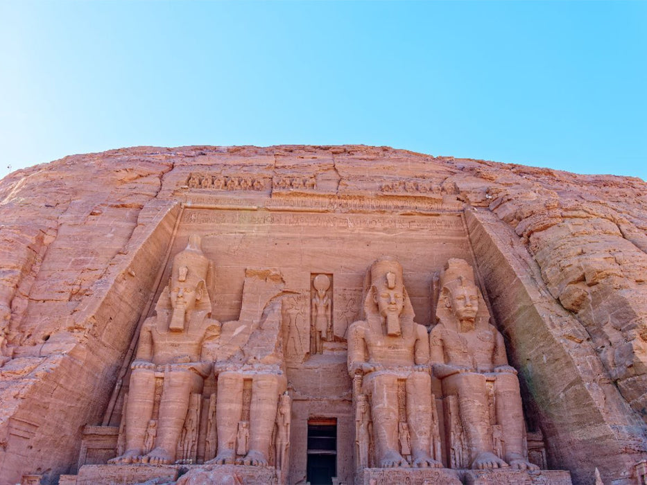 Großer Tempel Ramses II. (Abu Simbel) - CALVENDO Foto-Puzzle'